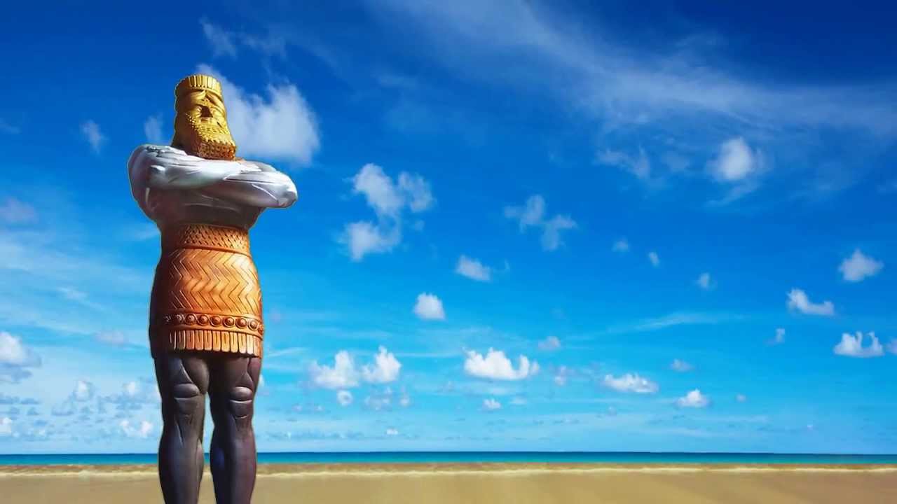 IN UCRAINA, UNA RIPRODUZIONE DELLA STATUA BABILONESE ATTRAE I VISITATORI AGLI INCONTRI AVVENTISTI