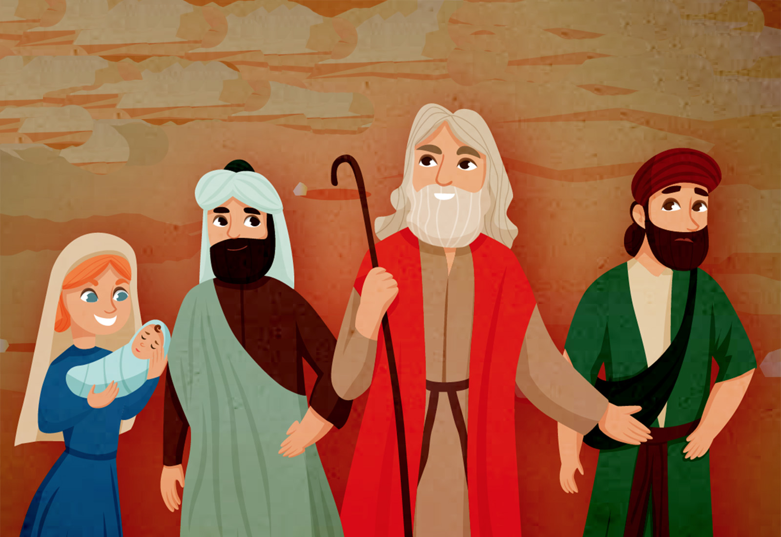 Dieci personaggi biblici con un fratello o una sorella famosi