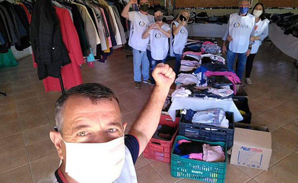 Brasile: immigrati venezuelani ricevono mascherine, cibo e vestiti