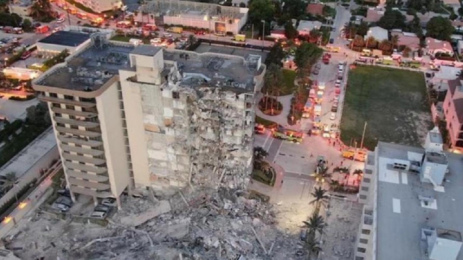 La Chiesa Avventista interviene in seguito al crollo a Miami